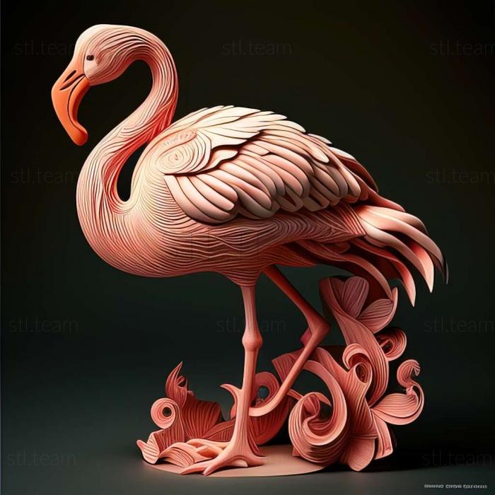 Animals flamingo